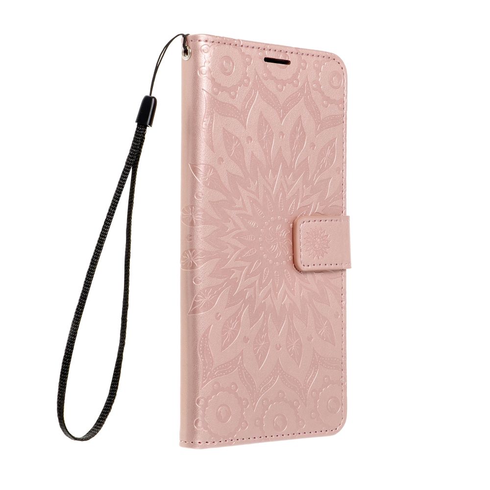 MEZZO Knižkové puzdro pre Xiaomi Redmi Note 13 PRO 5G - MANDALA ružové