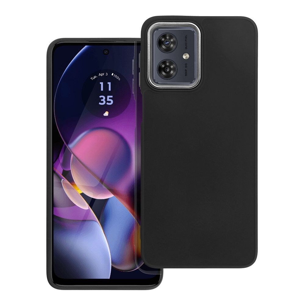 FRAME CASE Zadný kryt pre Moto G54 5G / G54 5G Power Edition - čierny