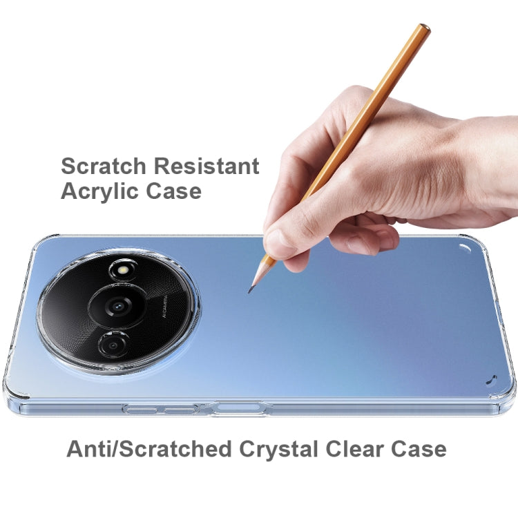 Transparentný 2mm Zadný kryt pre Xiaomi Redmi A3 - priesvitný