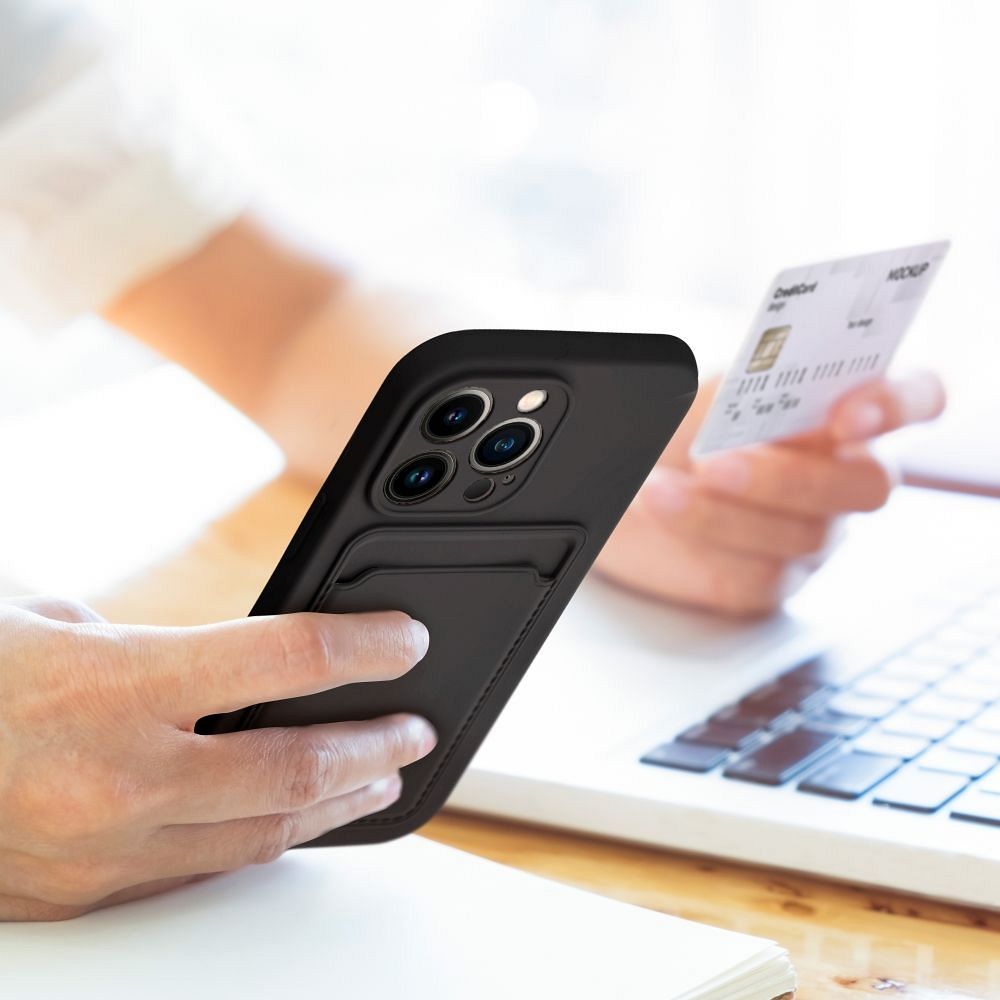 CARD Zadný kryt pre Xiaomi Redmi 13C / POCO C65 - čierny