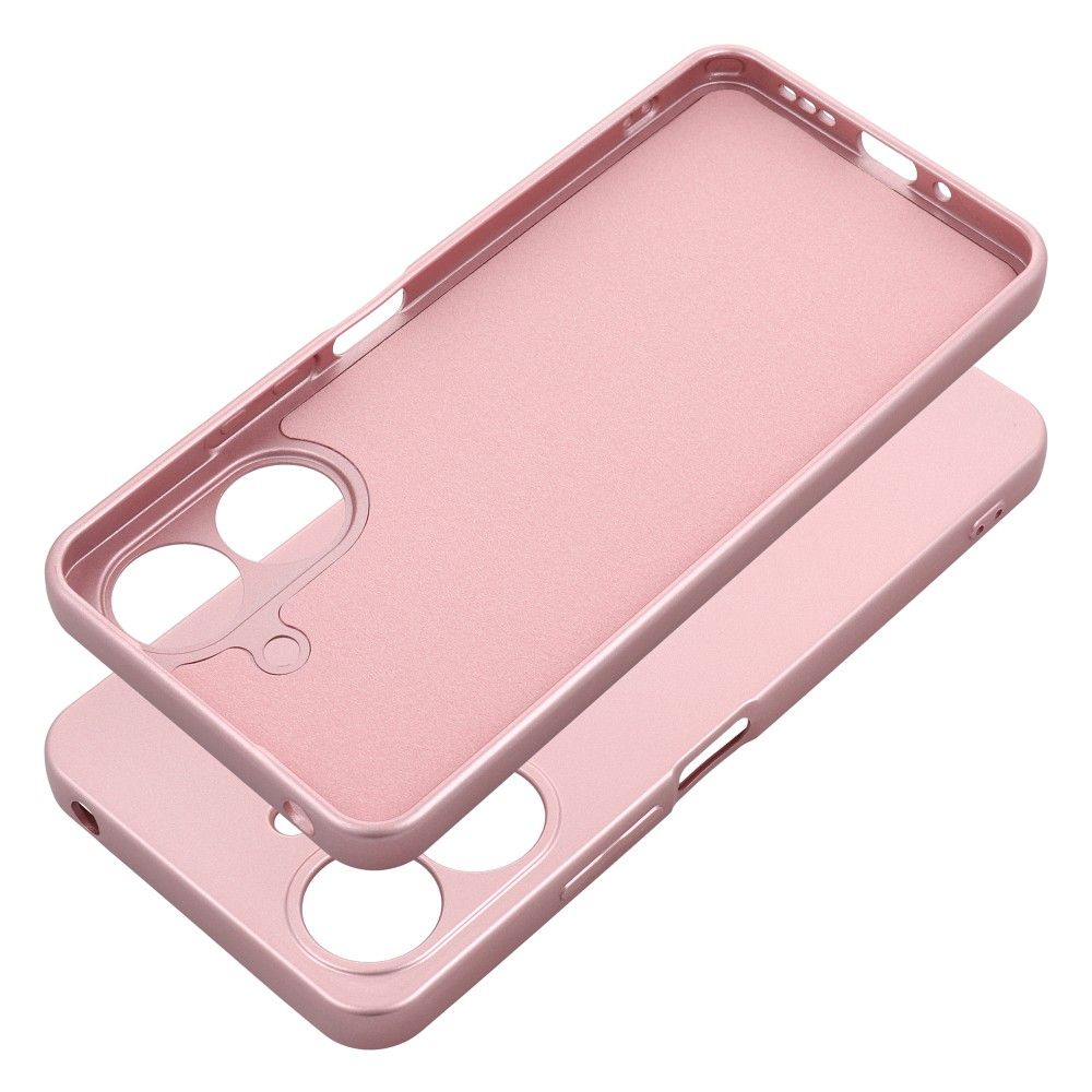 METALLIC Zadný kryt pre Xiaomi Redmi 13C / POCO C65 - ružový