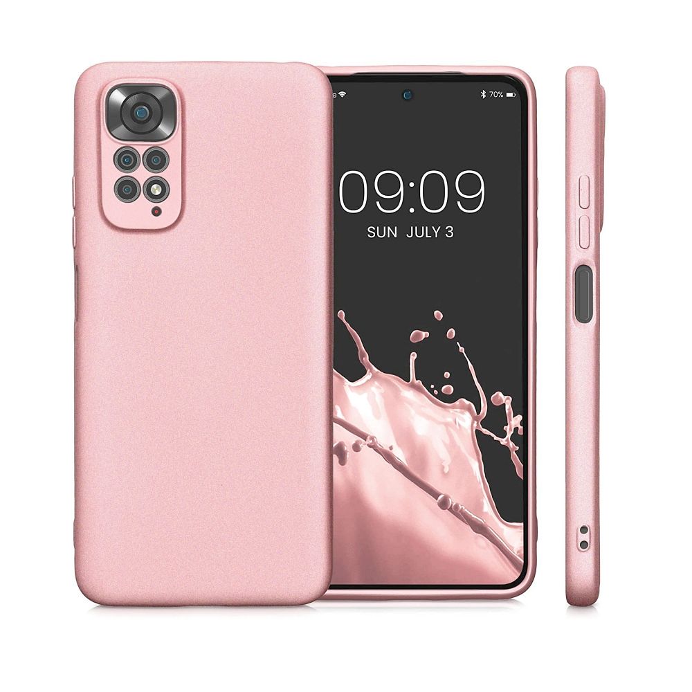 METALLIC Zadný kryt pre Xiaomi Redmi 13C / POCO C65 - ružový
