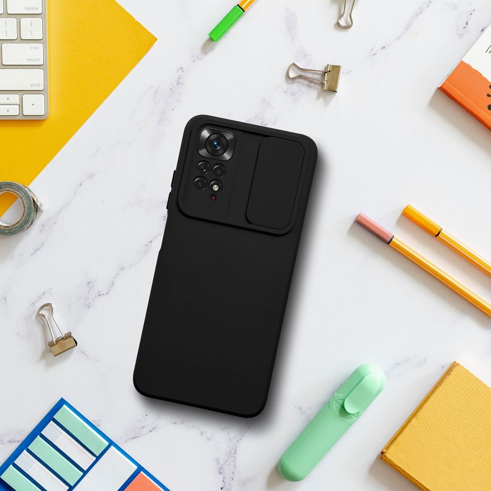 SLIDE Zadný kryt pre Xiaomi Redmi 13C / POCO C65 - čierny