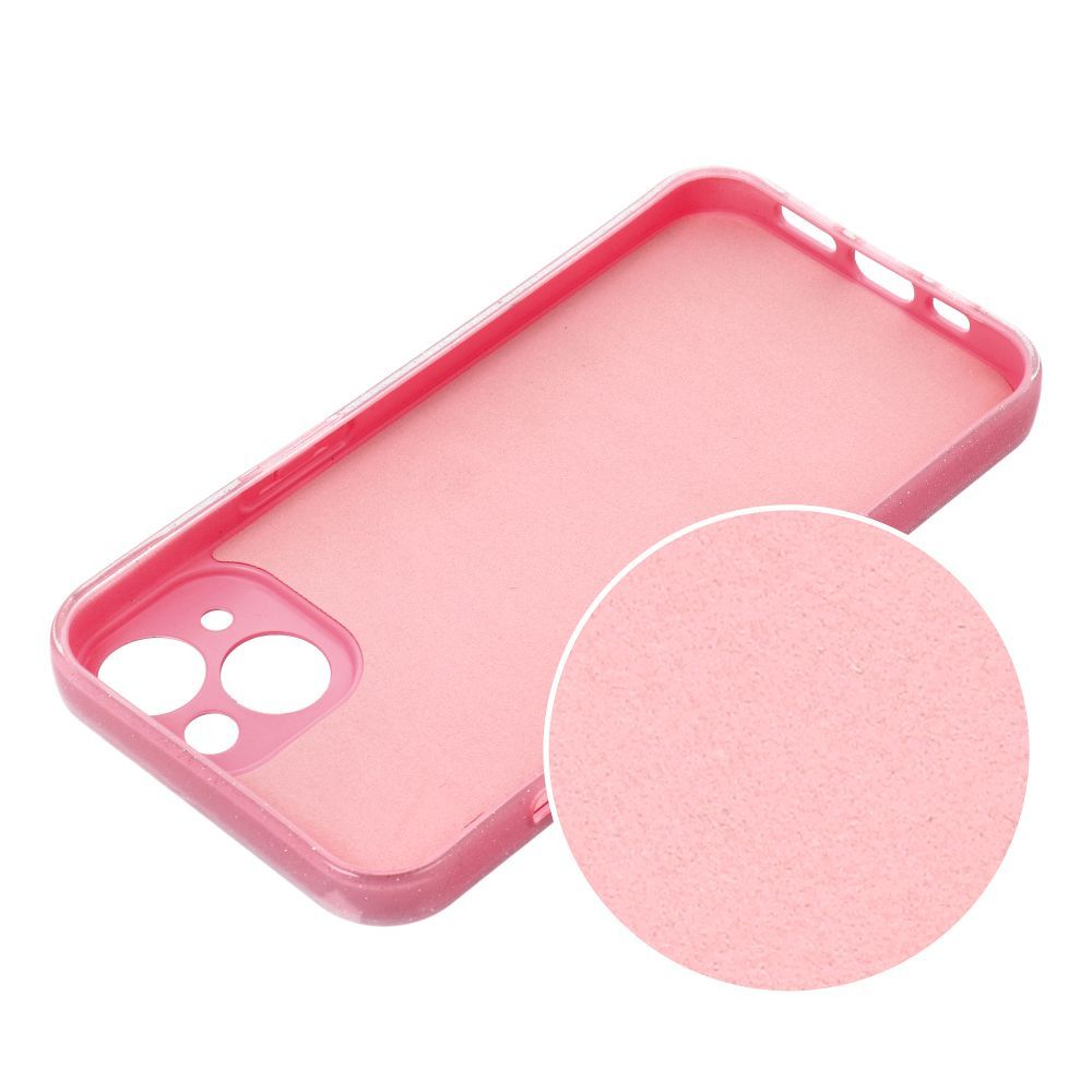 CLEAR CASE 2 mm Zadný kryt pre Xiaomi Redmi 13C / POCO C65 - ružový