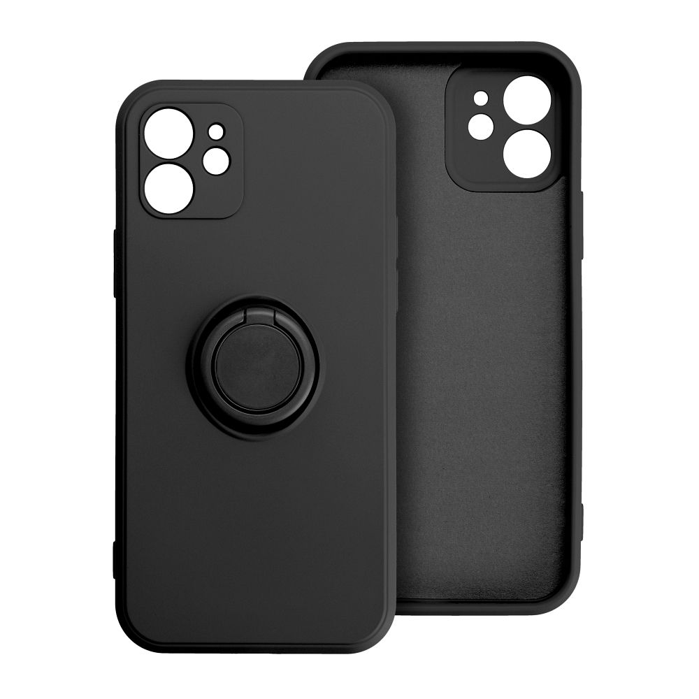 SILICONE RING Zadný kryt pre Xiaomi Redmi 13C / POCO C65 - čierny