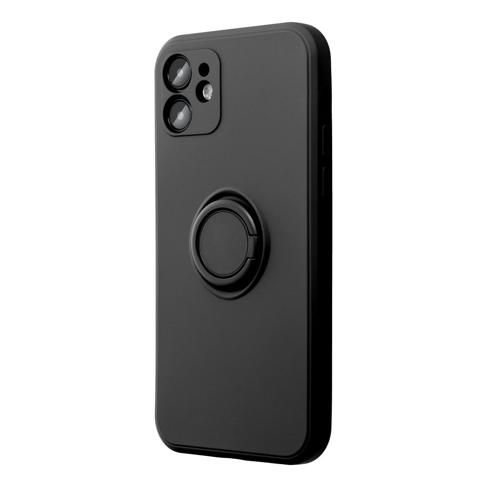 SILICONE RING Zadný kryt pre Xiaomi Redmi 13C / POCO C65 - čierny