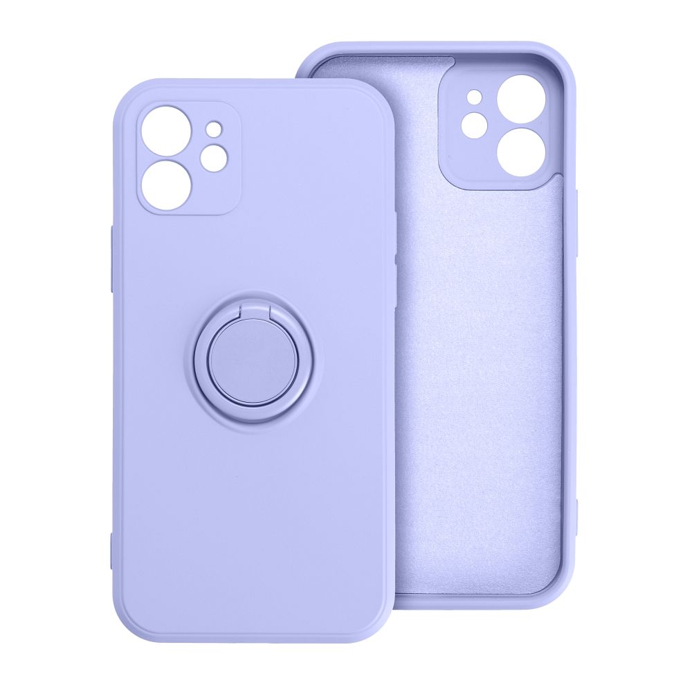 SILICONE RING Zadný kryt pre Xiaomi Redmi 13C / POCO C65 - fialový