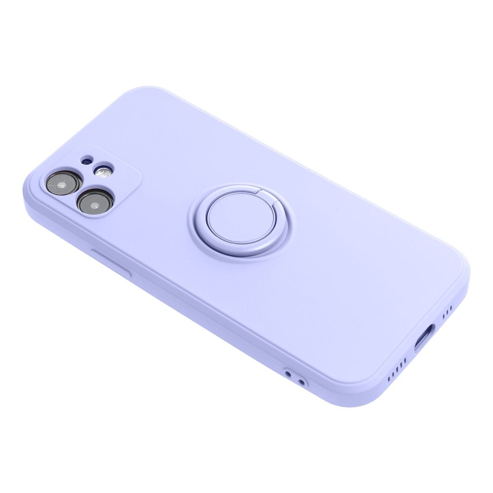 SILICONE RING Zadný kryt pre Xiaomi Redmi 13C / POCO C65 - fialový