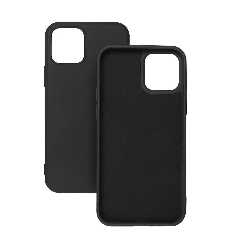 SILICONE Zadný kryt pre Xiaomi Redmi 13C / POCO C65 - čierny