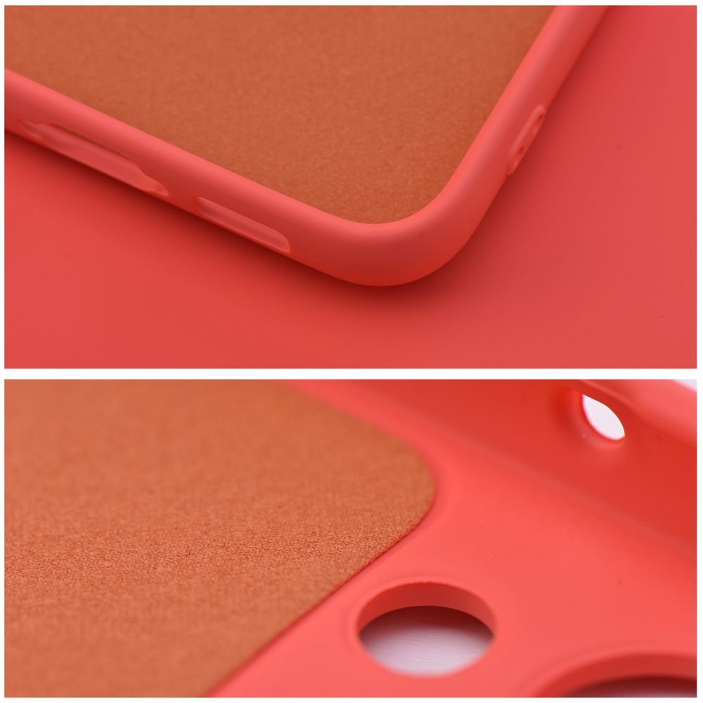 SILICONE Zadný kryt pre Xiaomi Redmi 13C / POCO C65 - oranžový