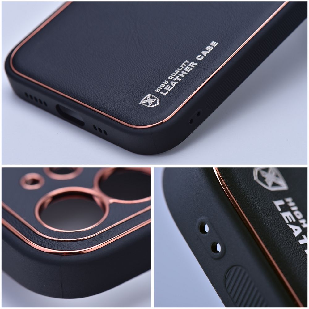 LEDER Zadný kryt pre Xiaomi Redmi 13C / POCO C65 - čierny