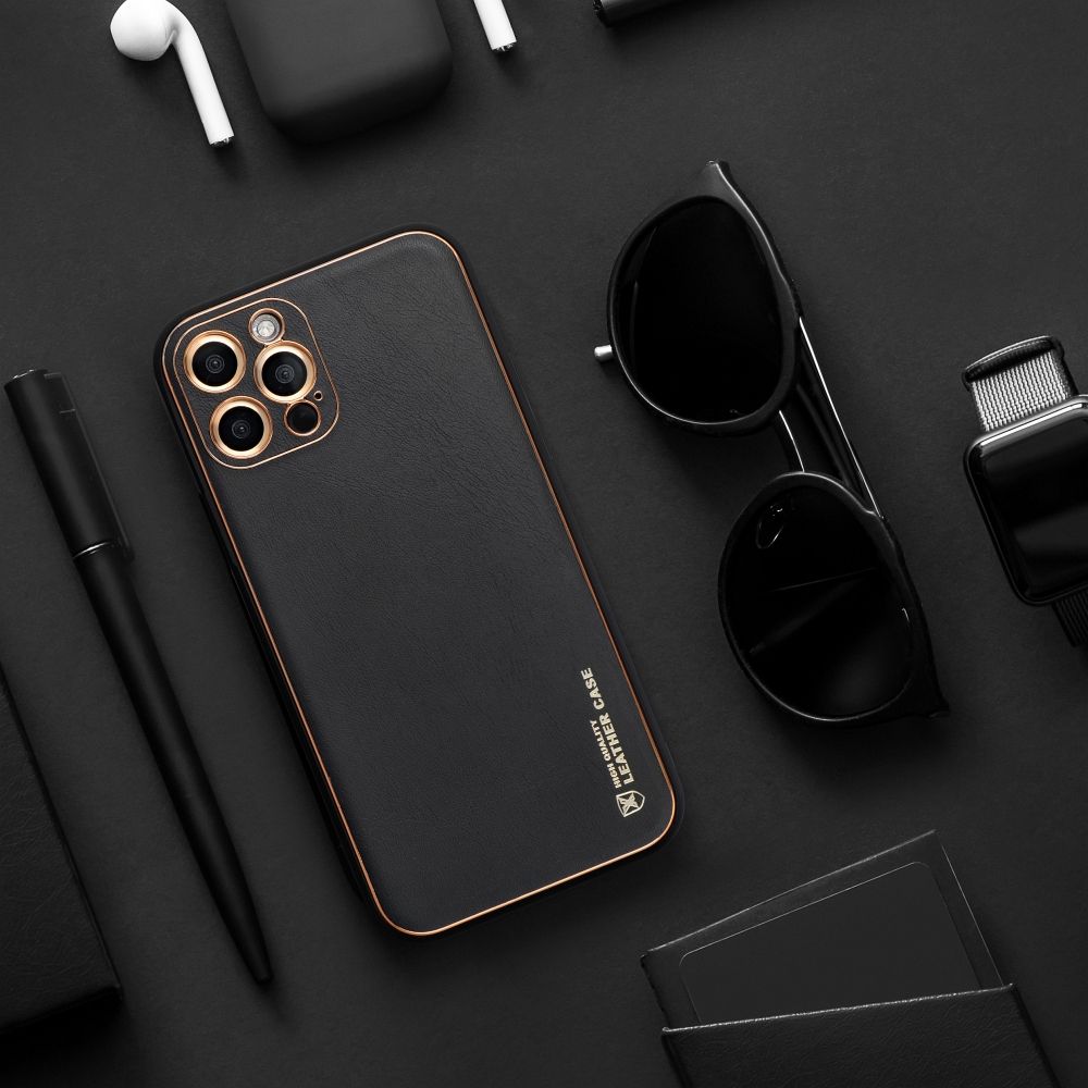 LEDER Zadný kryt pre Xiaomi Redmi 13C / POCO C65 - čierny