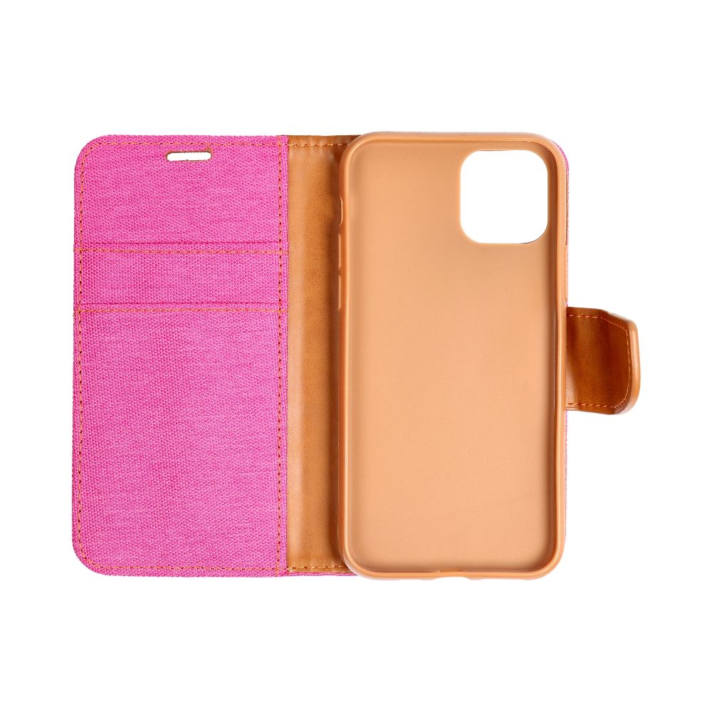 CANVAS Knižkové puzdro pre Xiaomi Redmi 13C / POCO C65 - ružovo hnedé