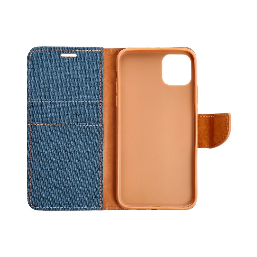 CANVAS Knižkové puzdro pre Xiaomi Redmi 13C / POCO C65 - modro hnedé