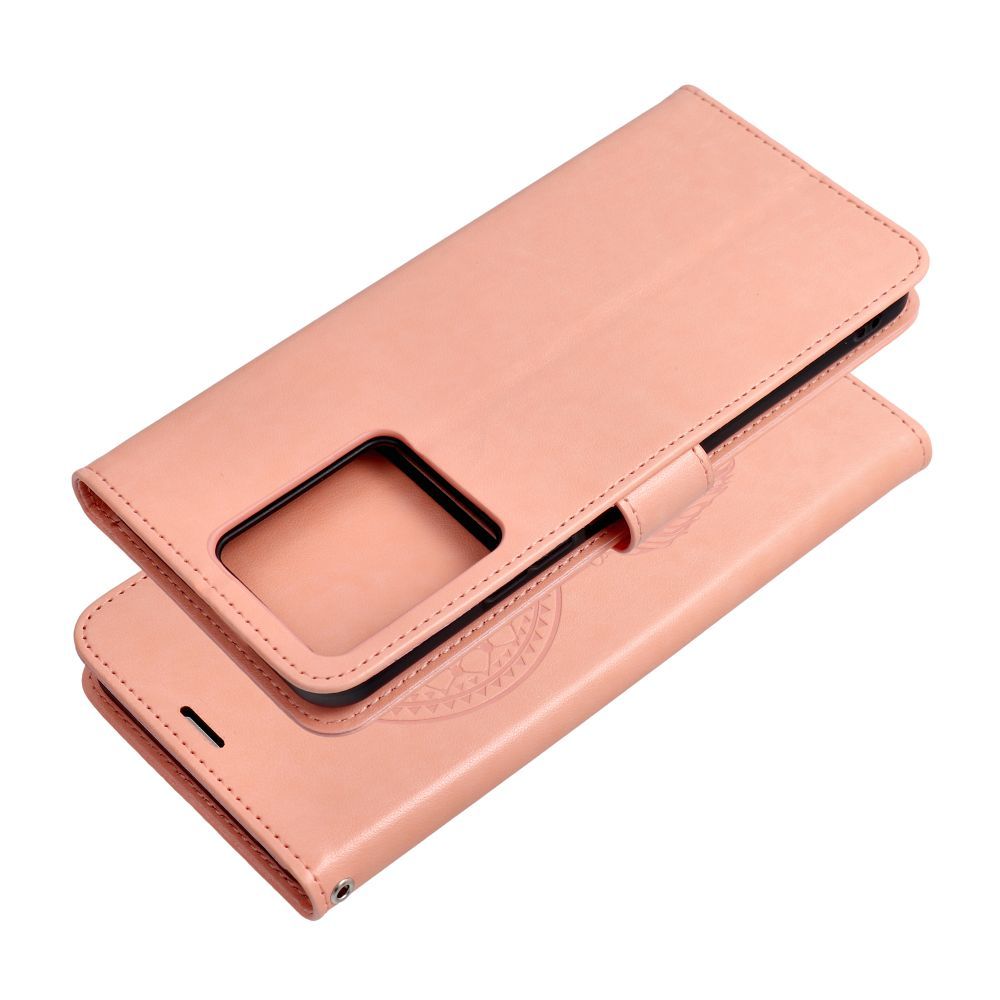 MEZZO Knižkové puzdro pre Xiaomi Redmi 13C / POCO C65 - Lapač snov oranžové
