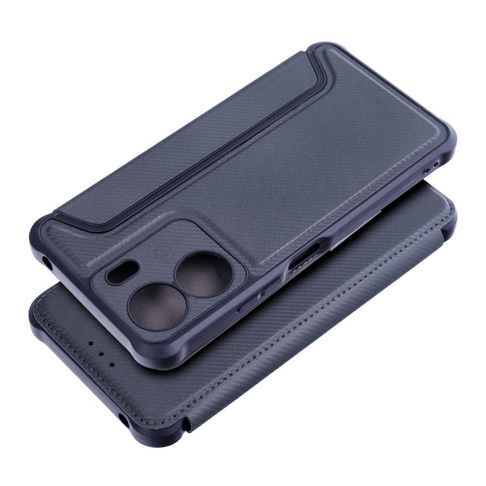 RAZOR Knižkové puzdro pre Xiaomi Redmi 13C / POCO C65 - tmavo modré