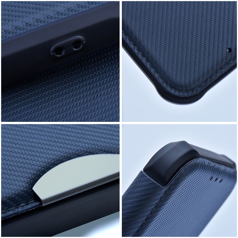 RAZOR Knižkové puzdro pre Xiaomi Redmi 13C / POCO C65 - tmavo modré