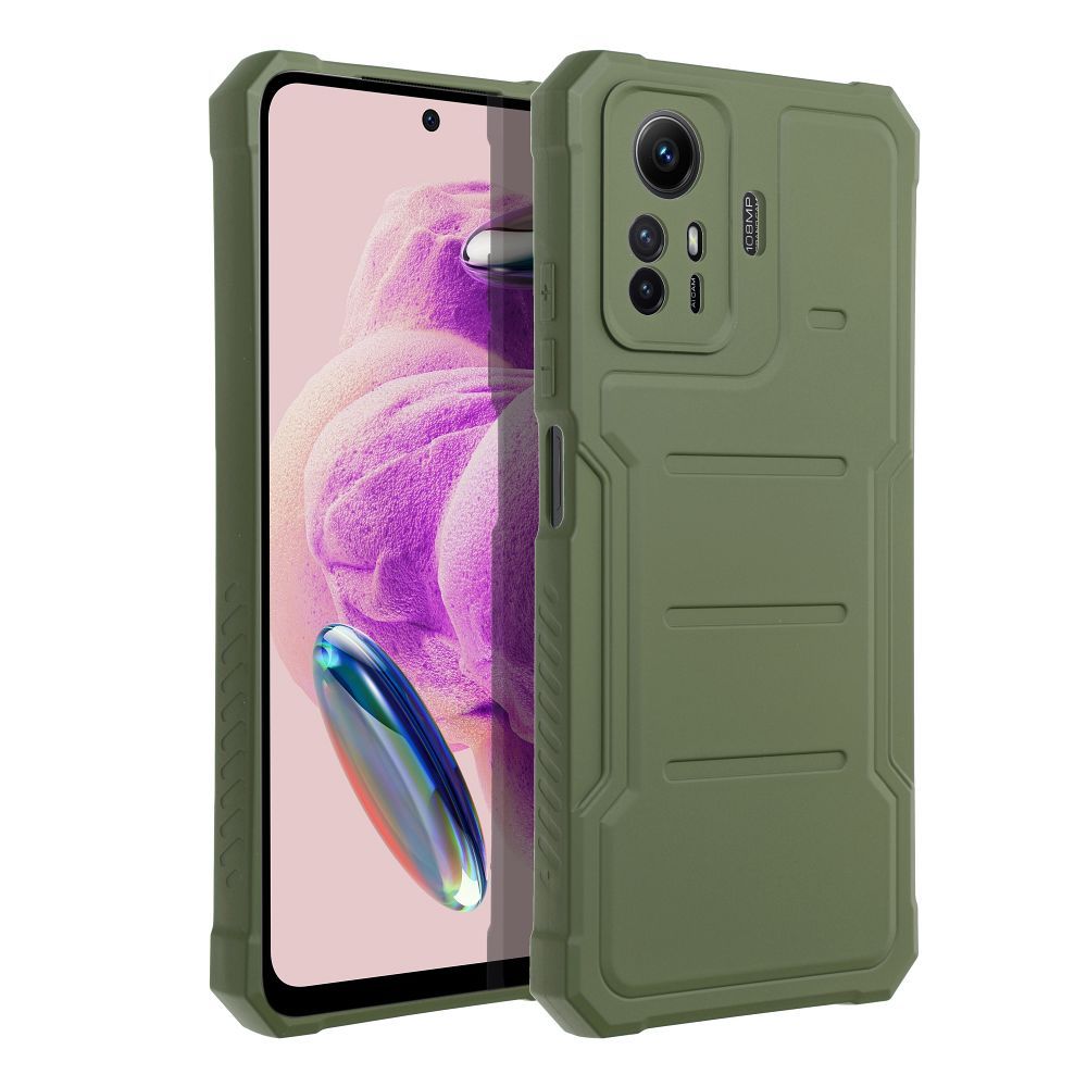 HEAVY DUTY Zadný kryt pre Xiaomi Redmi Note 12S - zelený