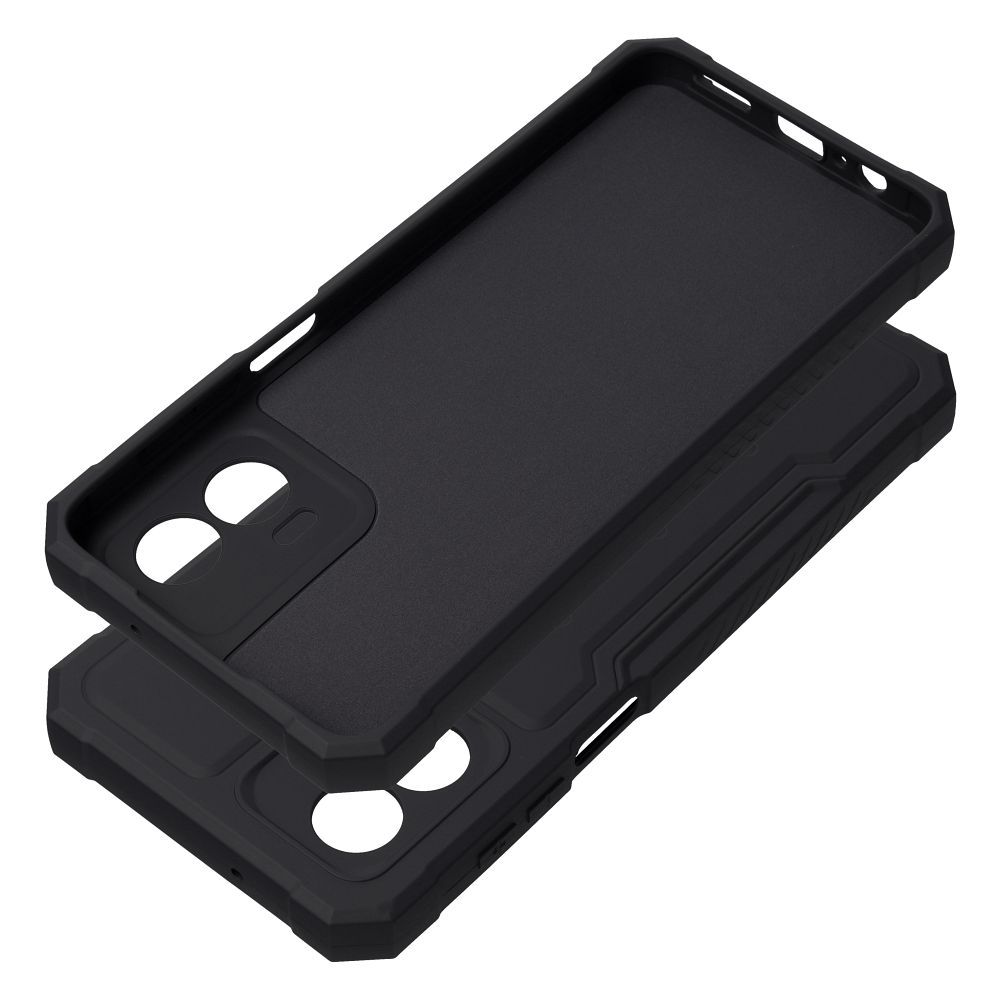 HEAVY DUTY Zadný kryt pre Motorola Moto G53 5G - čierny