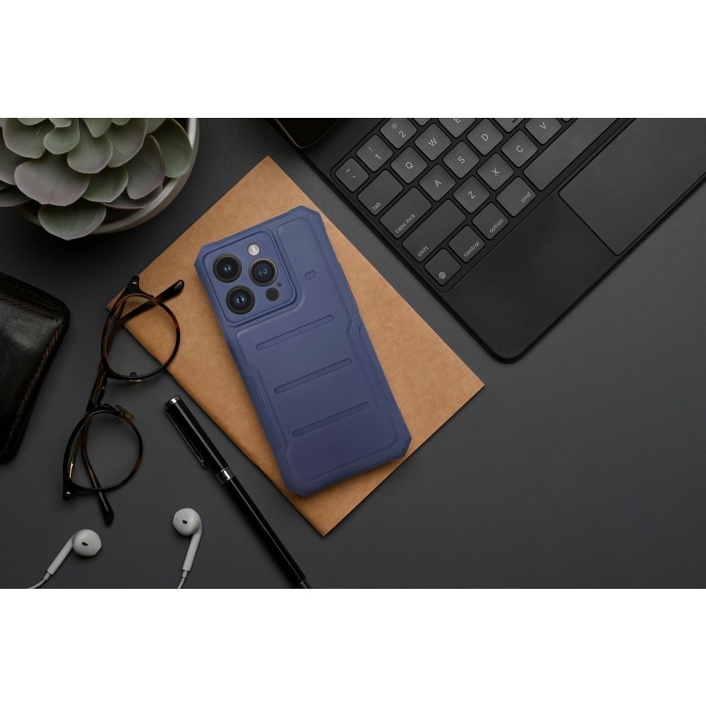 HEAVY DUTY Zadný kryt pre Motorola Moto G53 5G - modrý