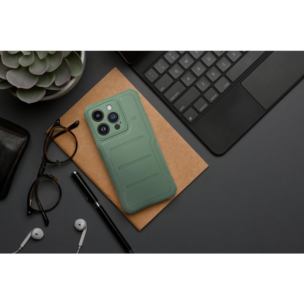 HEAVY DUTY Zadný kryt pre Motorola Moto Edge 40 Pro - zelený