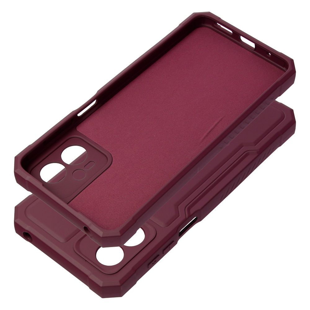 HEAVY DUTY Zadný kryt pre Motorola Moto G13 / G23 - bordový