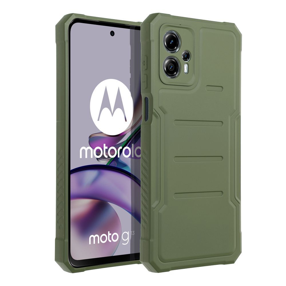 HEAVY DUTY Zadný kryt pre Motorola Moto G13 / G23 - zelený