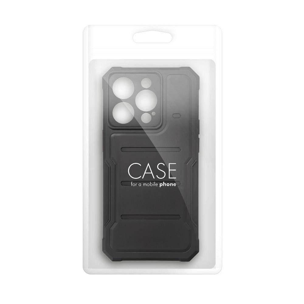 HEAVY DUTY Zadný kryt pre Apple iPhone 15 Plus - čierny