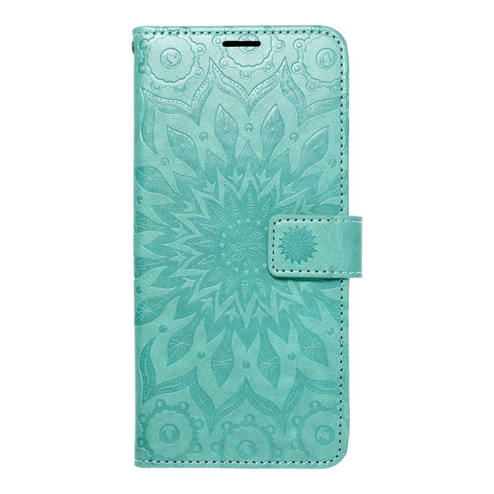 MEZZO MANDALA Knižkové puzdro pre Samsung Galaxy S23 Plus 5G - zelené