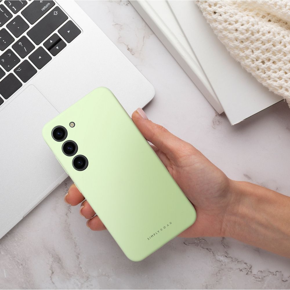Púzdro ROAR CLOUD SKIN pre SAMSUNG A55 5G Svetlozelené