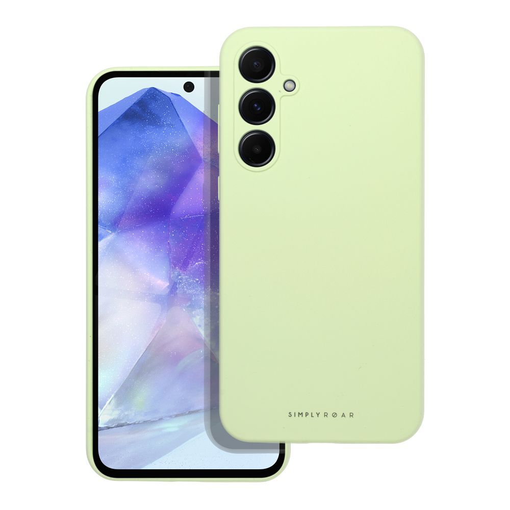 Púzdro ROAR CLOUD SKIN pre SAMSUNG A55 5G Svetlozelené