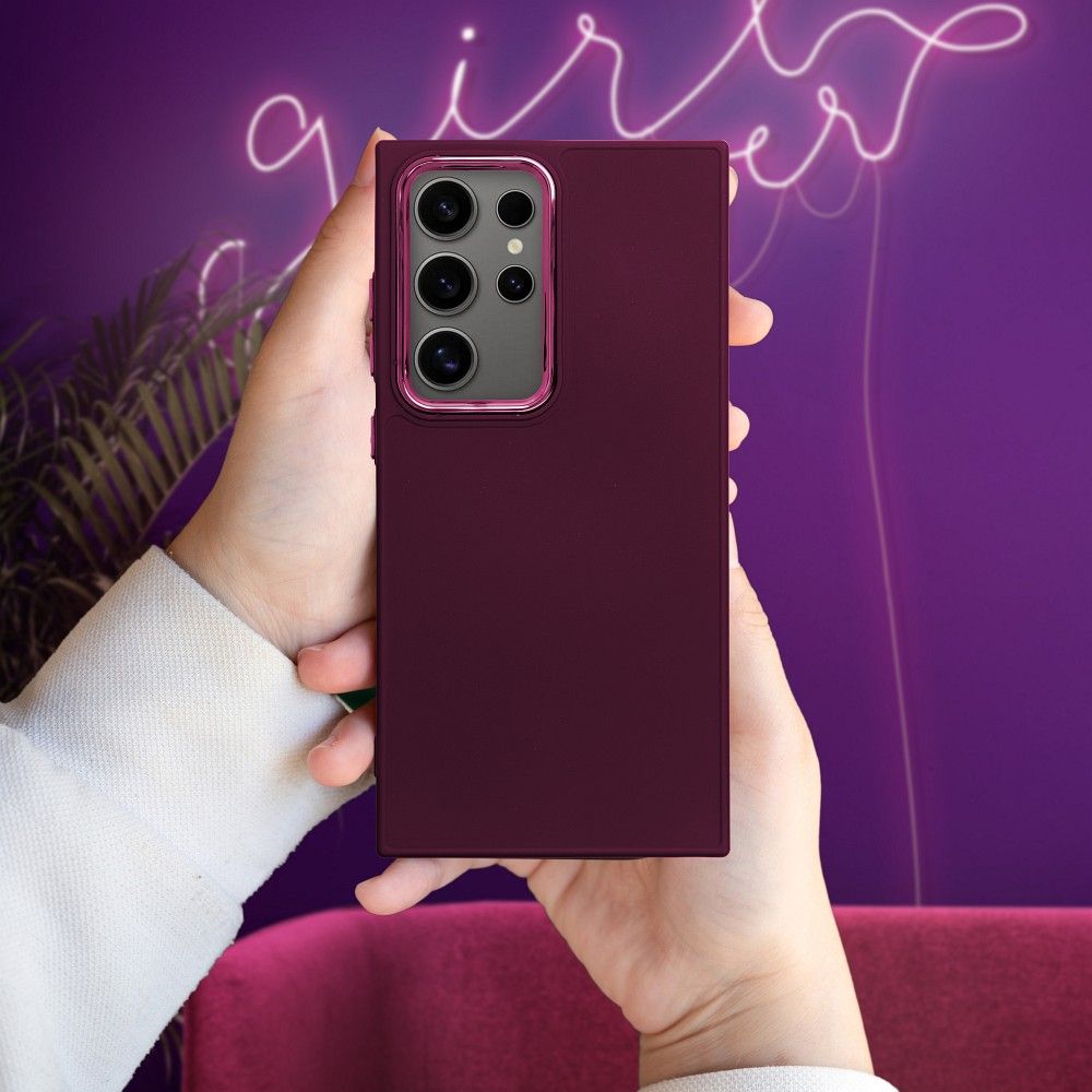 FRAME Puzdro pre SAMSUNG A25 5G fialové