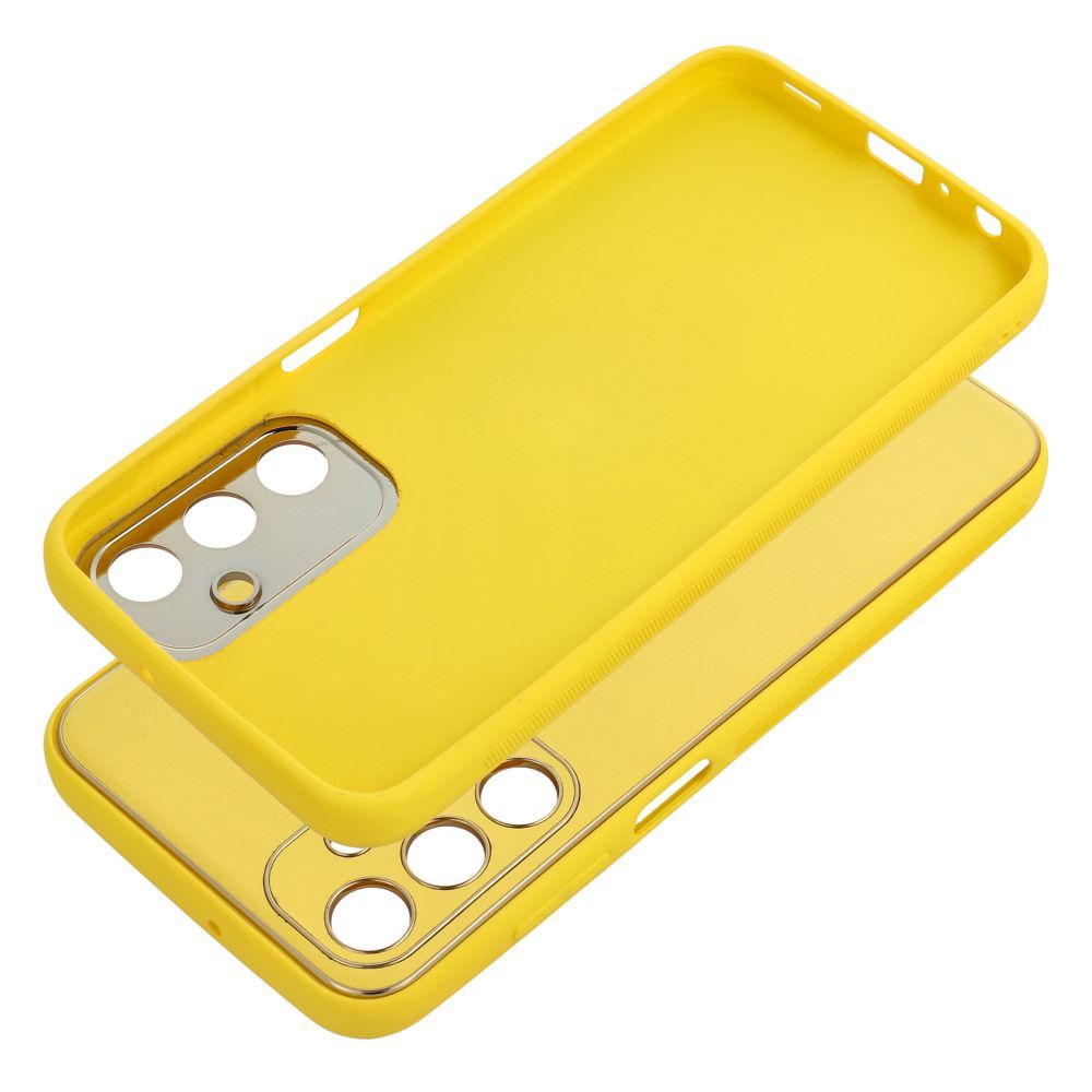 KOŽENÉ puzdro pre SAMSUNG A25 5G žlté