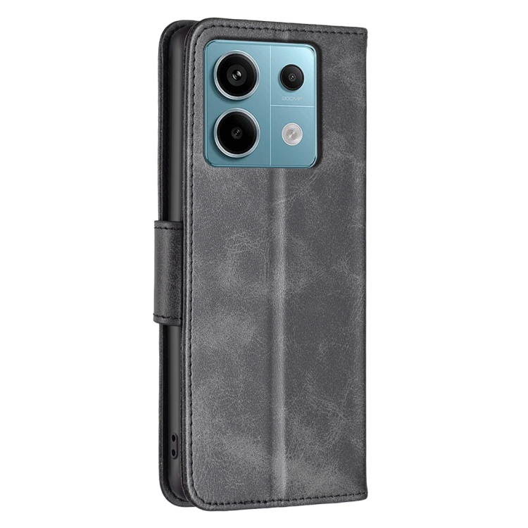 LAMBSKIN Peňaženkové puzdro pre Xiaomi Redmi Note 13 Pro - čierne