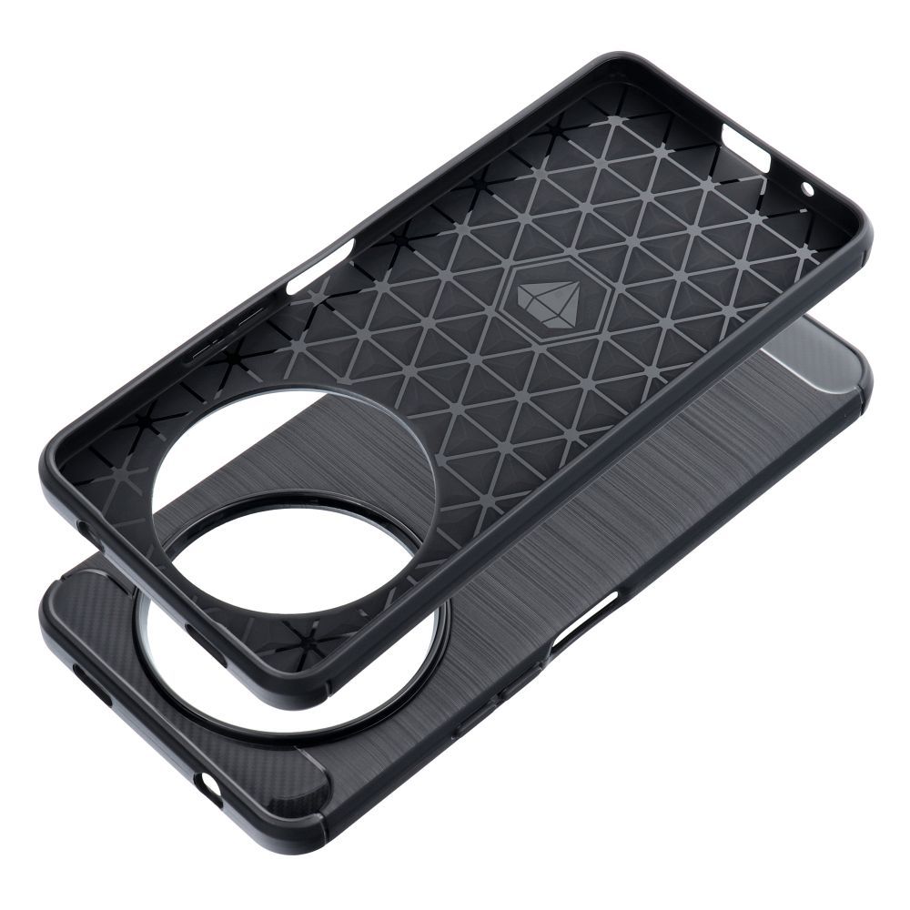 CARBON Zadný kryt pre Xiaomi Redmi A3 - čierny