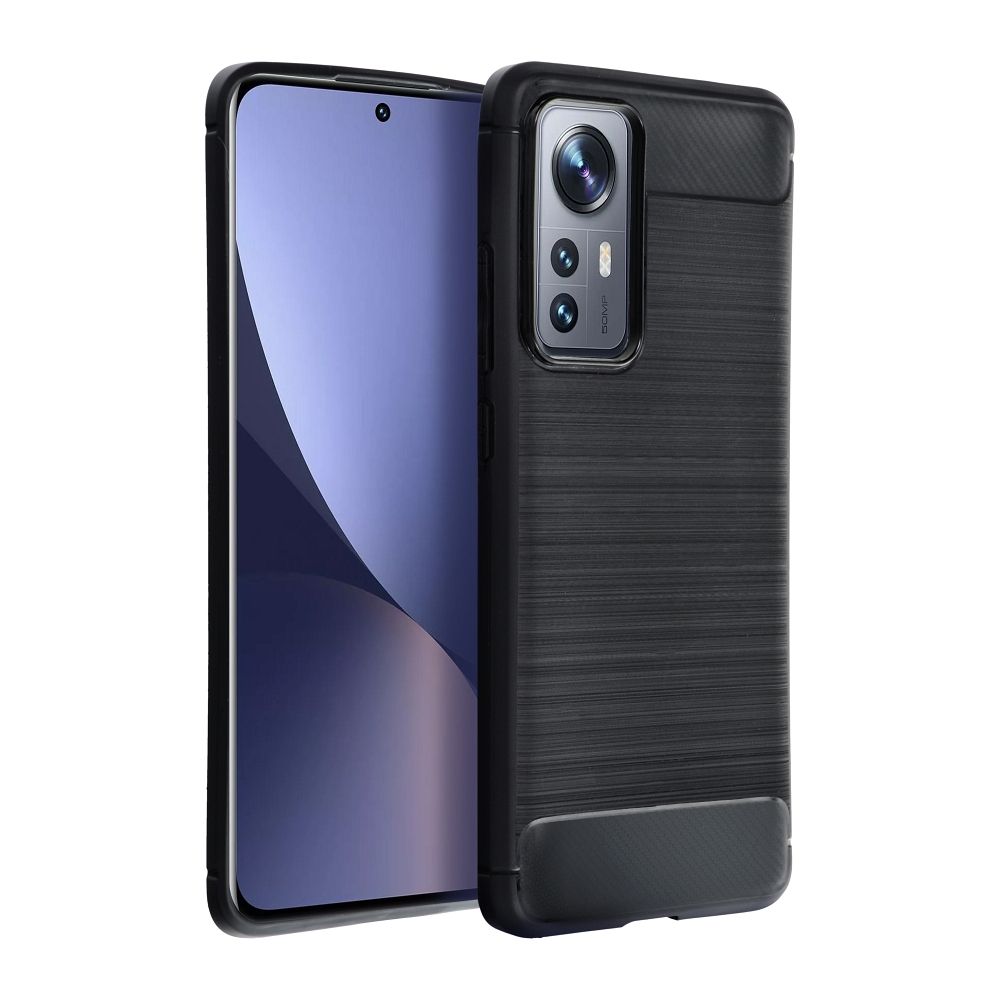 CARBON Zadný kryt pre Xiaomi Redmi A3 - čierny