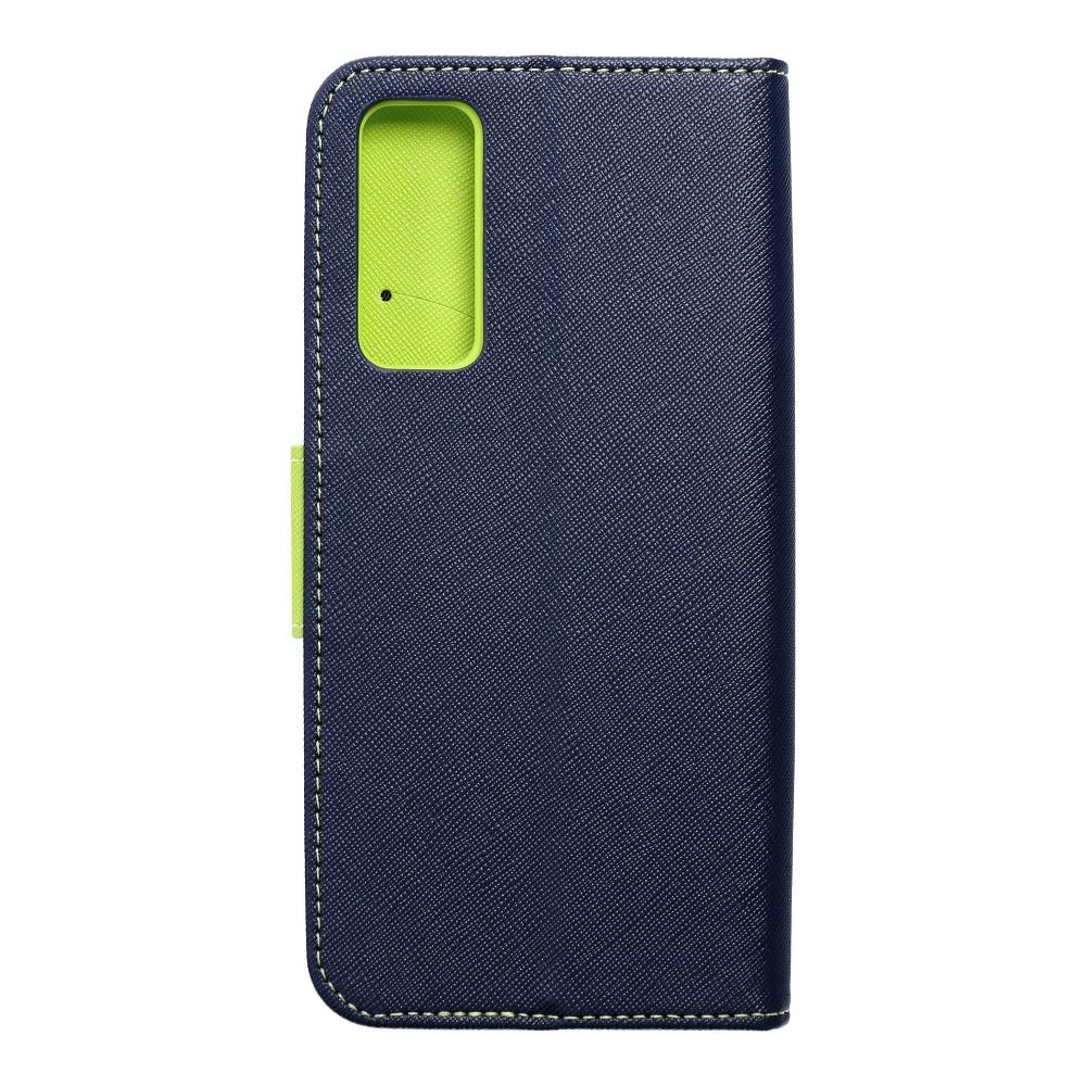 FANCY Knižkové puzdro pre Huawei P Smart 2021 - modro zelené