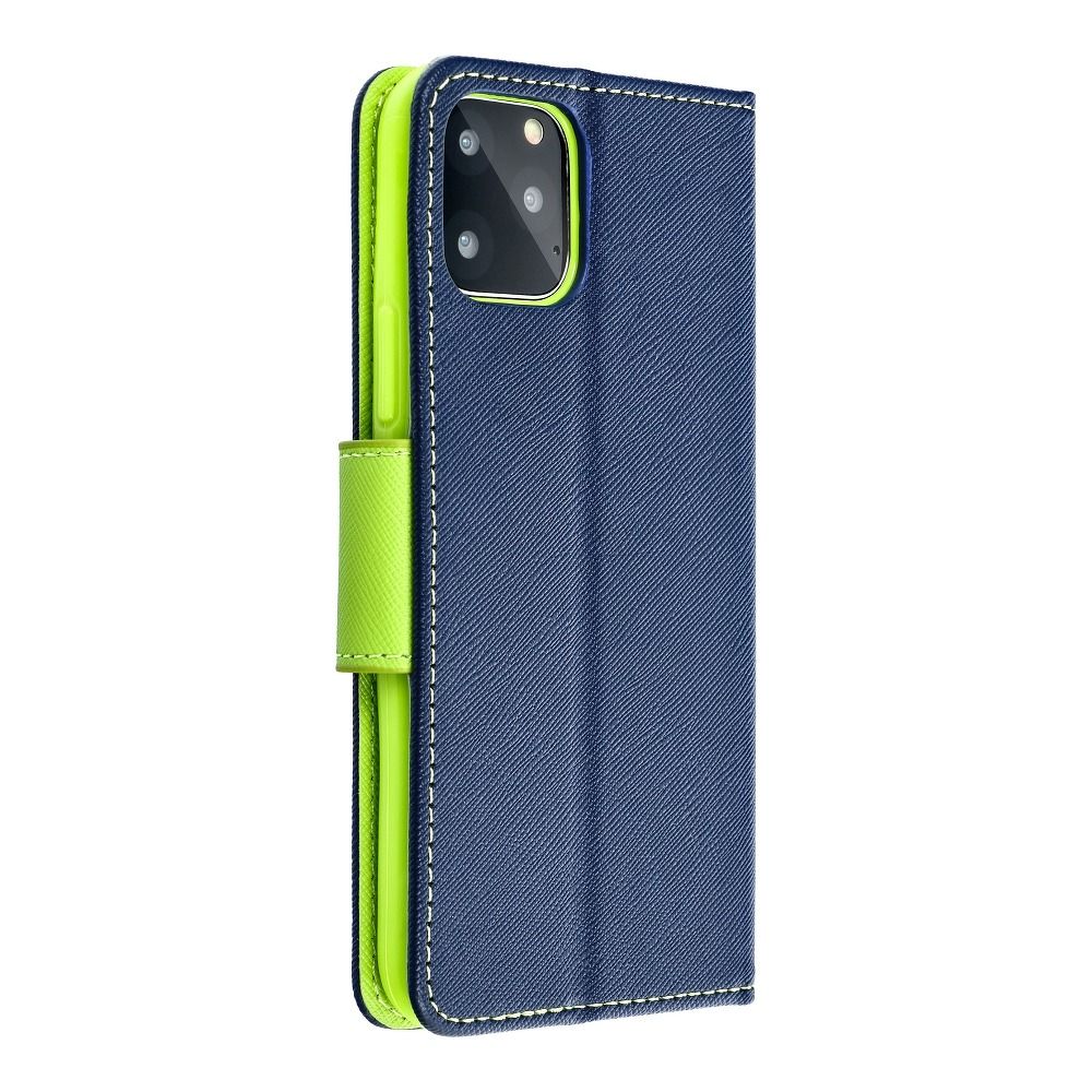 FANCY Knižkové puzdro pre Huawei P Smart 2021 - modro zelené