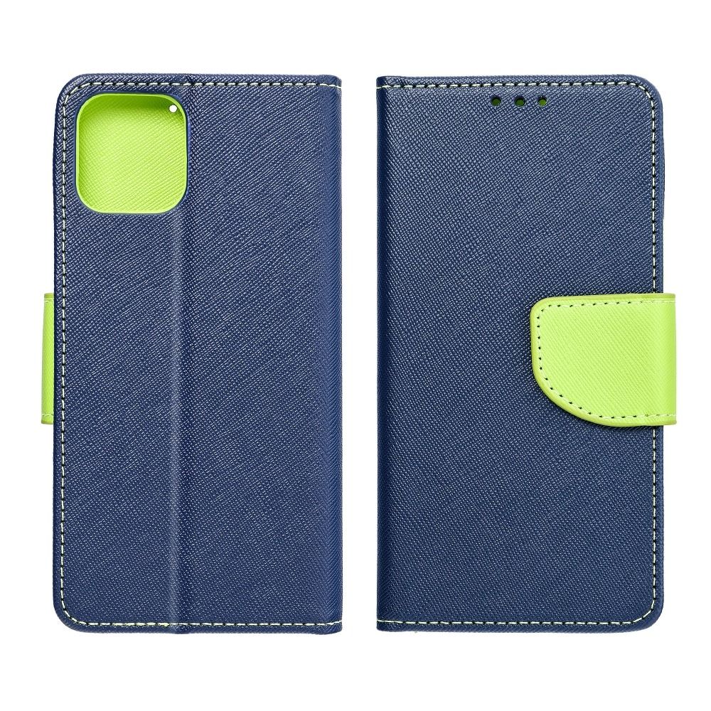 FANCY Knižkové puzdro pre Huawei P Smart 2021 - modro zelené