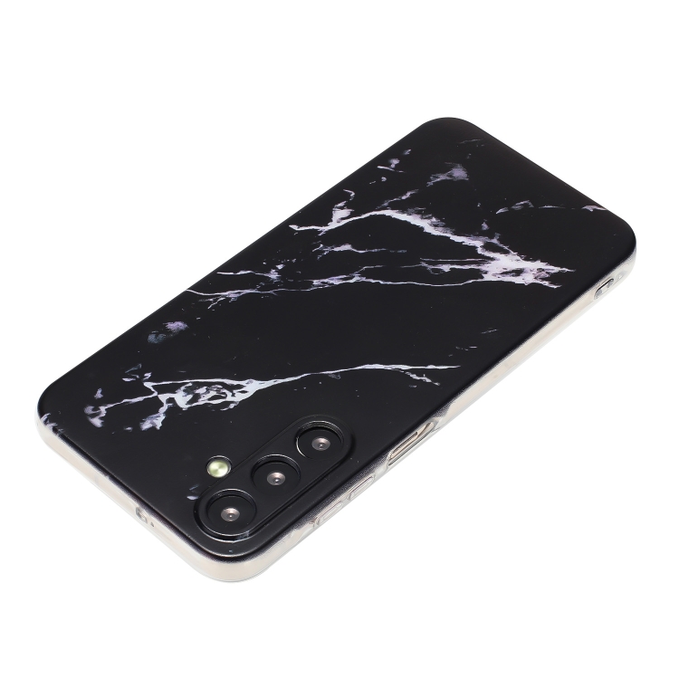 Zadný kryt na Samsung Galaxy A55 5G - MARBLE čierny