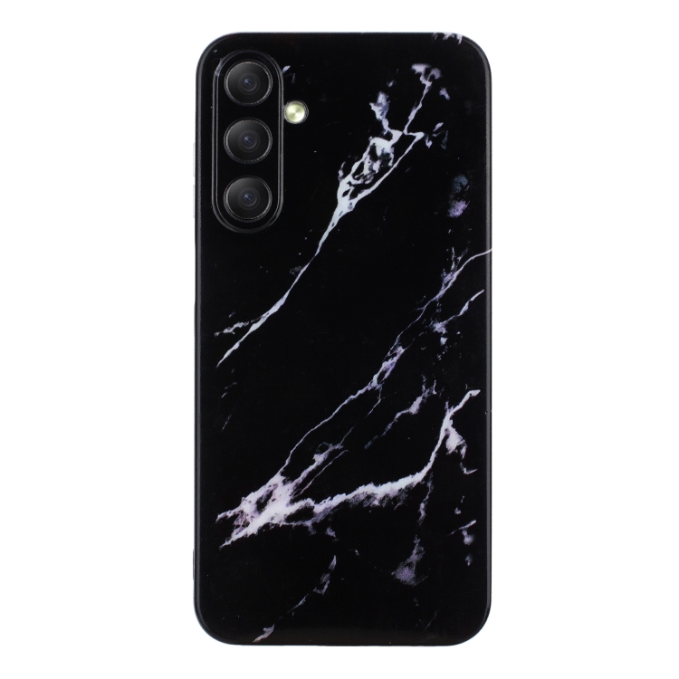 Zadný kryt na Samsung Galaxy A55 5G - MARBLE čierny