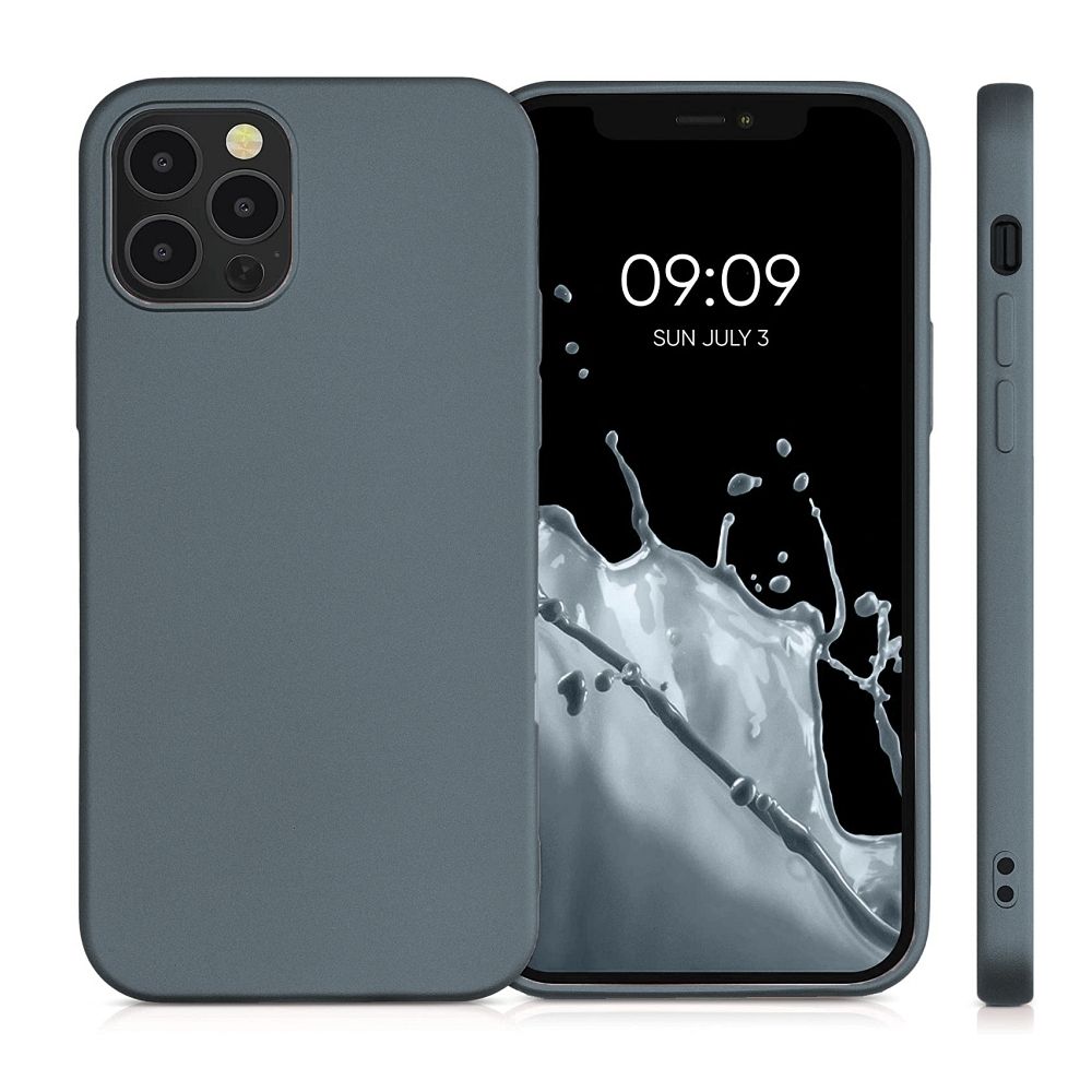 KOVOVÉ puzdro na Apple iPhone 16 Pro šedé
