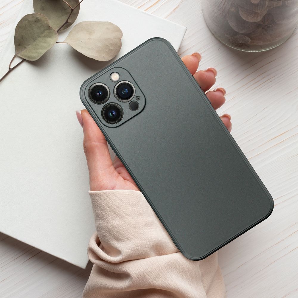 KOVOVÉ puzdro na Apple iPhone 16 Pro šedé