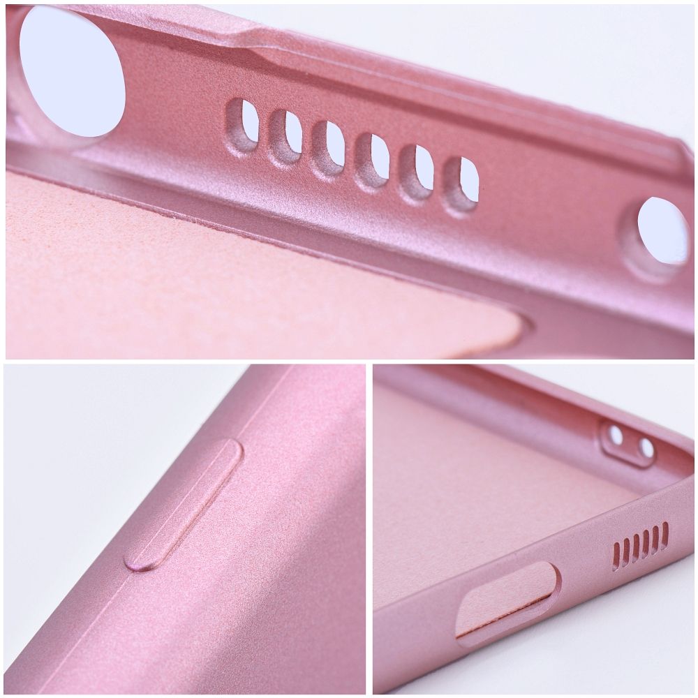 METALICKÉ puzdro na Apple iPhone 16 Plus ružové