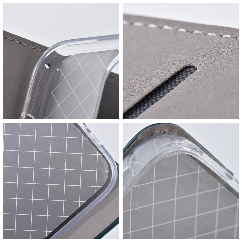SMART MAGNETO Knižkové puzdro Apple iPhone 16 tmavo zelené