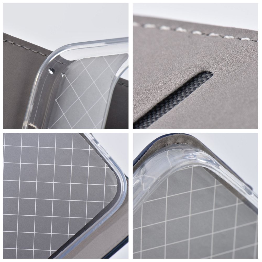 Knižkové puzdro SMART MAGNETO na Apple iPhone 16 Plus námornícka