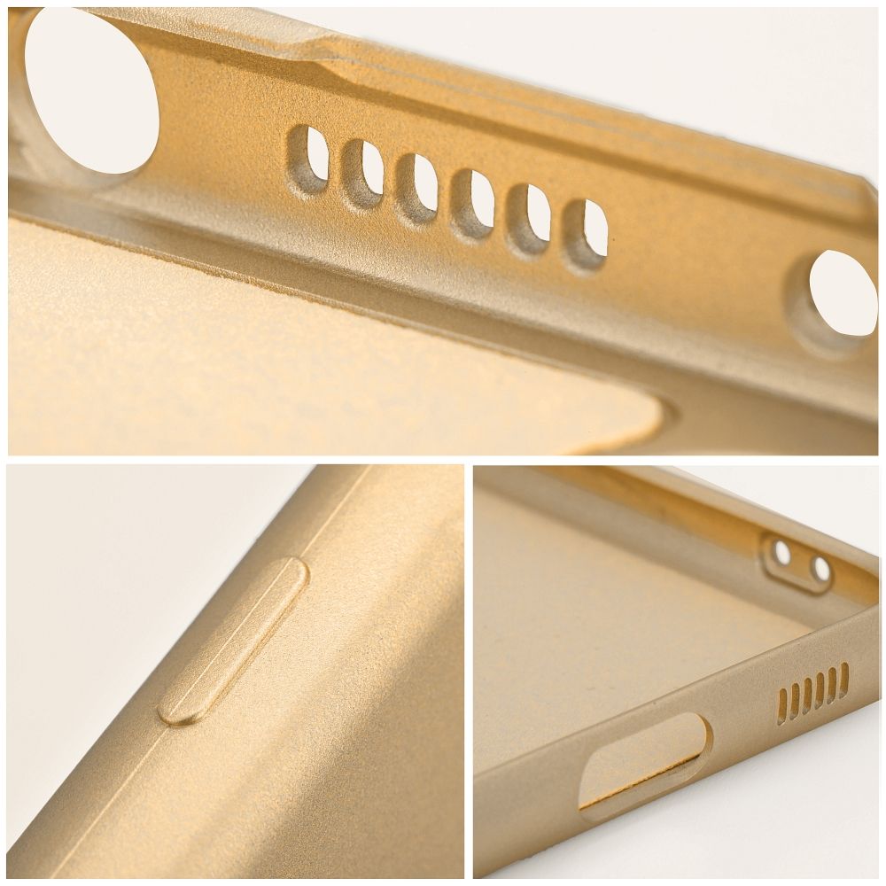 METALICKÉ puzdro pre Samsung Galaxy S24 FE zlaté