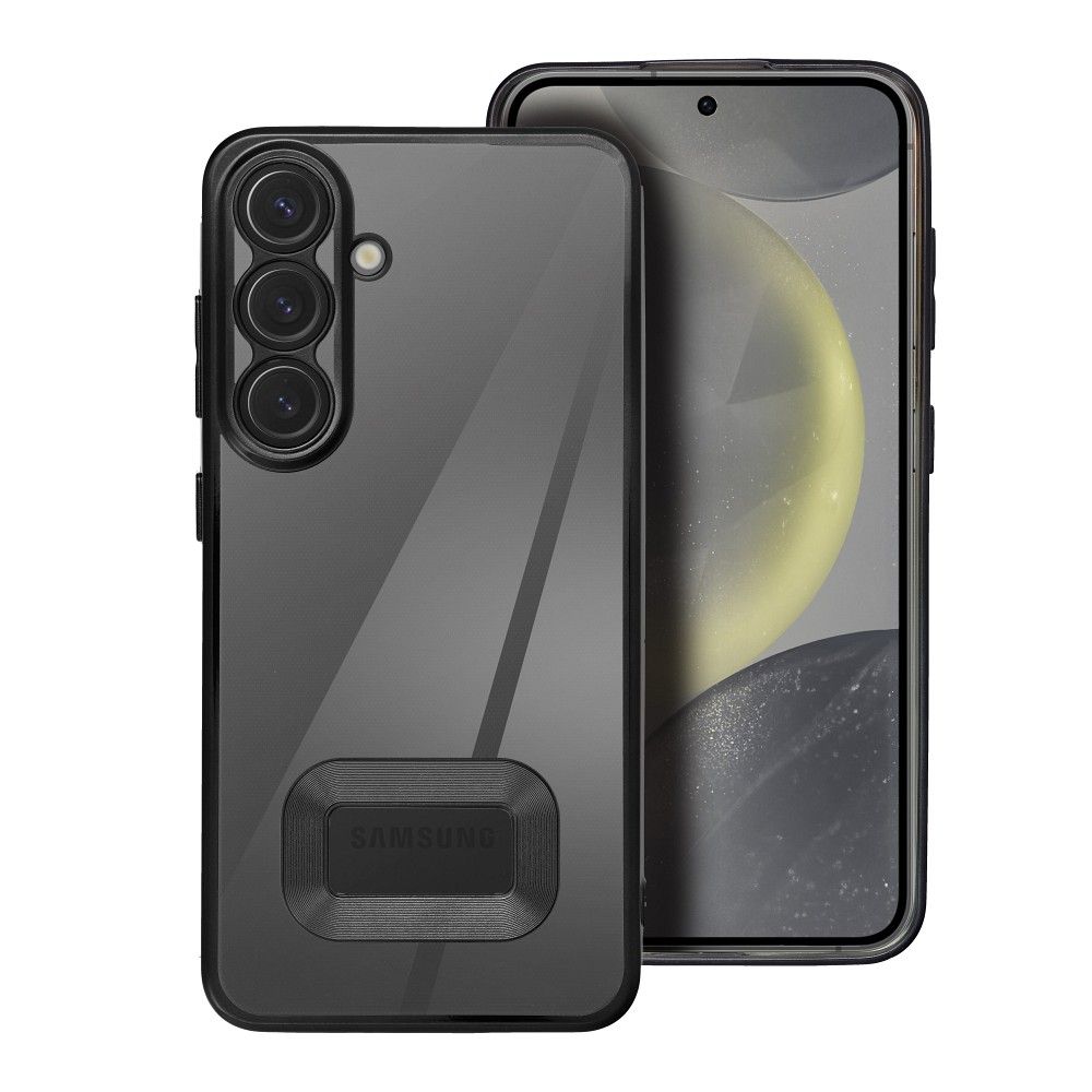 Puzdro GLAM pre Samsung Galaxy S24 FE čierne