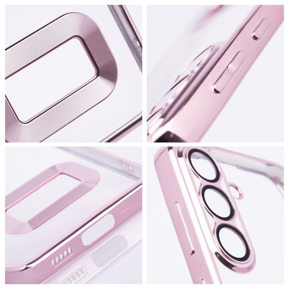 Puzdro GLAM pre Samsung Galaxy S24 FE rose pink