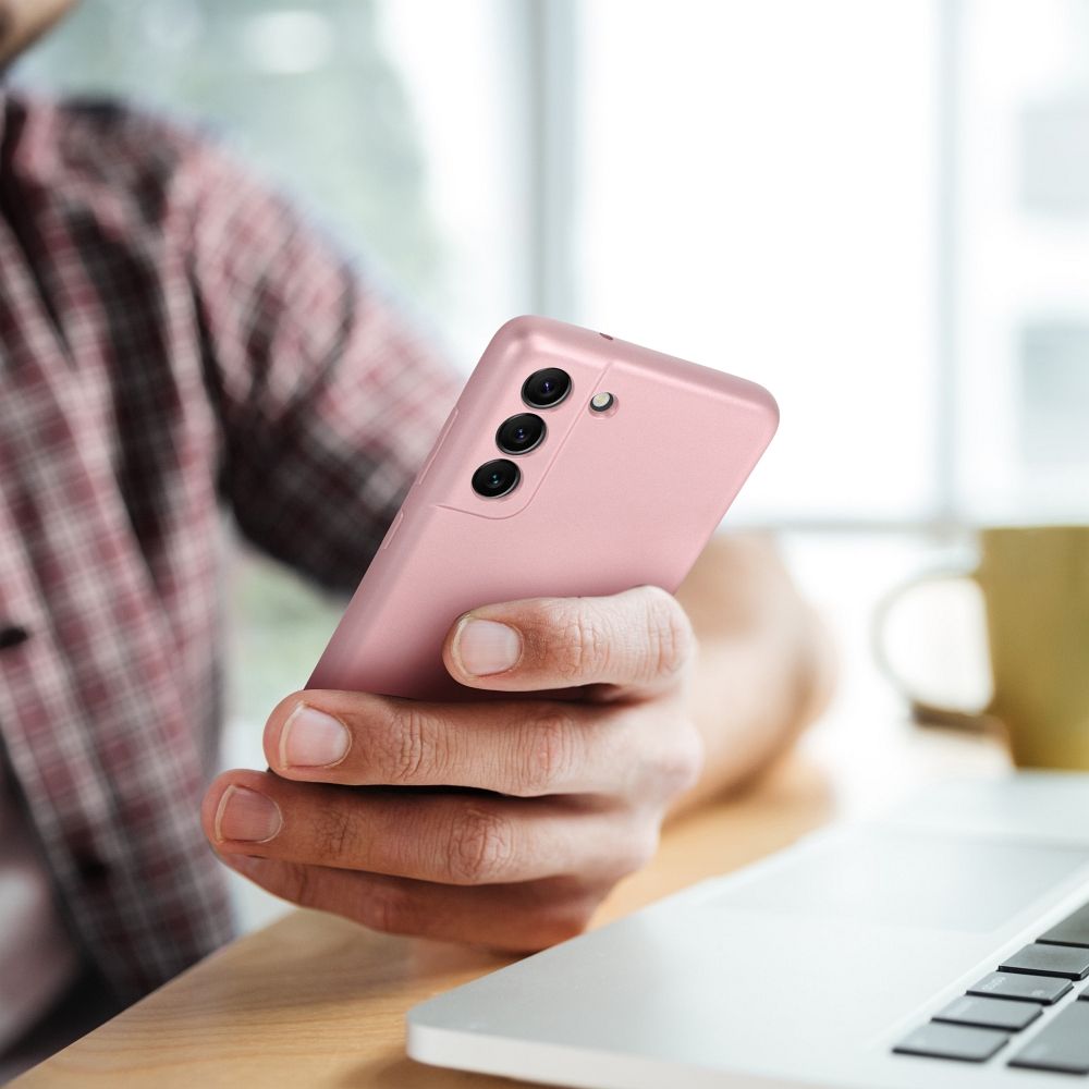 METALICKÉ puzdro pre Samsung Galaxy A16 / A16 5G ružové